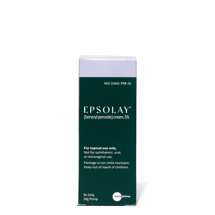 EPSOLAY® (benzoyl peroxide) 5% cream