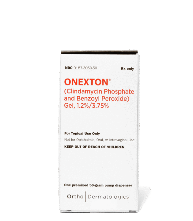 ONEXTON® (clindamycin phosphate and benzoyl peroxide) gel, 1.2%/3.75%