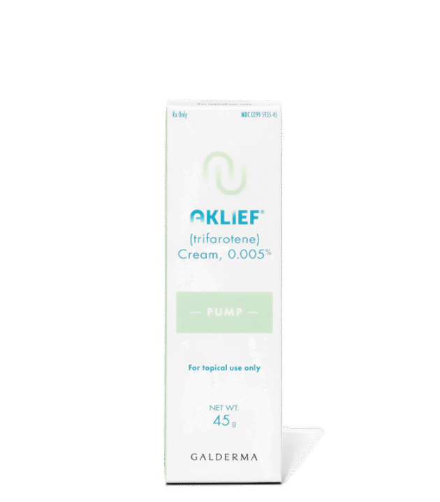 AKLIEF® (trifarotene) 0.005% cream