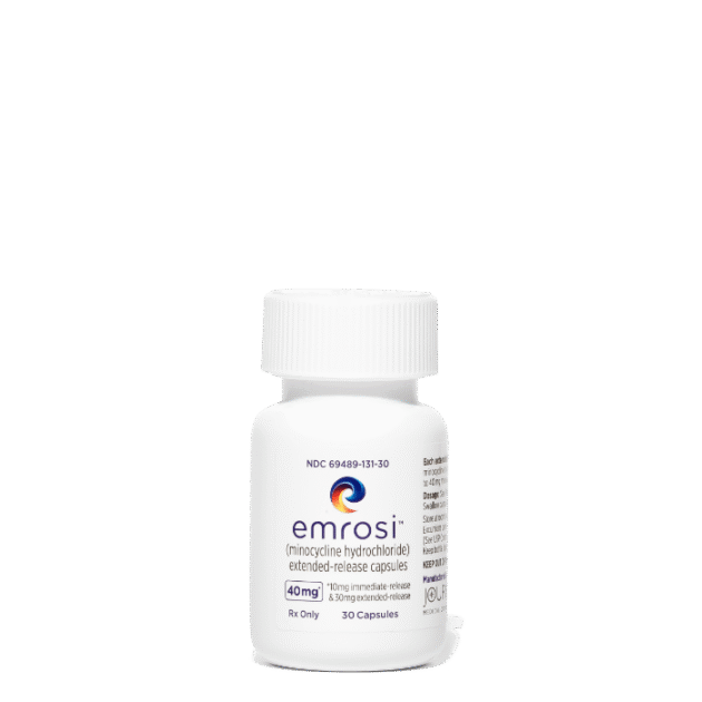 EMROSI™ (minocycline hydrochloride) 40mg extended-release capsules